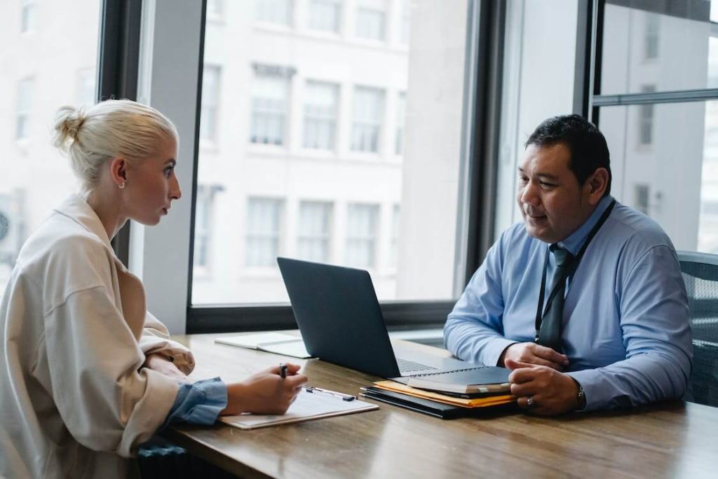 Consulting session with specialist